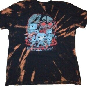 Funko POP Star Wars T-Shirt Rogue One Bleach Dyed XL